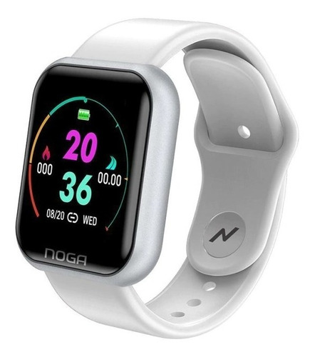 Reloj Inteligente Smartwatch Noga Sw04 Blanco Android Ios !!