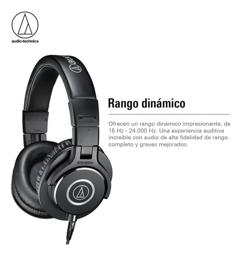 Audifonos Audio-technica Profesionales M40x
