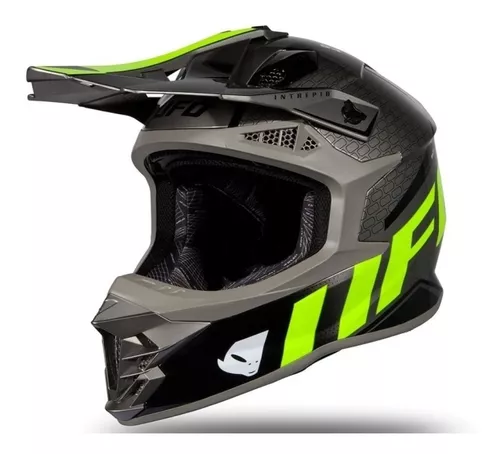 Cascos MX/Enduro Fox Casco Moto Niño V1 Czar Gris Fox. Cascos MX