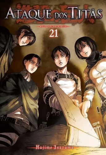 Ataque Dos Titãs Shingeki No Kyojin Mangá Vol. 26 Português