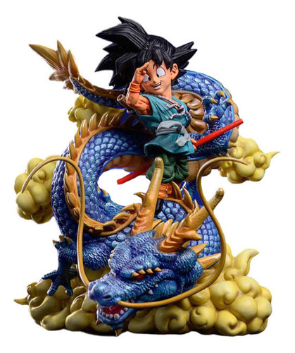 Figura Juguete Muñeco Goku Pequeño Shenlong Dragon Ball Gt