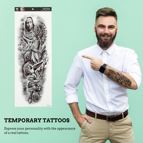 Pegatinas Para Tatuajes Corporales, Pegatinas Para Tatuajes