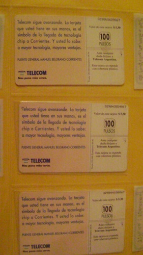 Tarjeta Telefoni Coleccion Telecom Provincia Corrientes Us 2 (Usado)