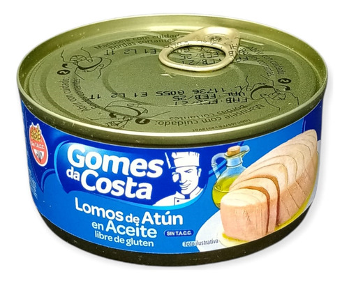 Atun Gomes Da Costa En Aceite Lomitos Lomo 170 Grs