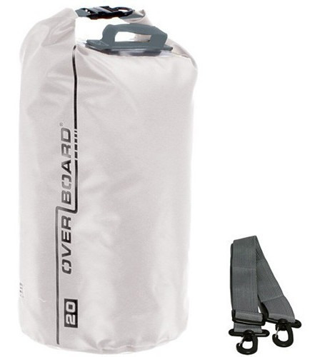 Overboard Waterproof Dry Tube Bag (20l, White)