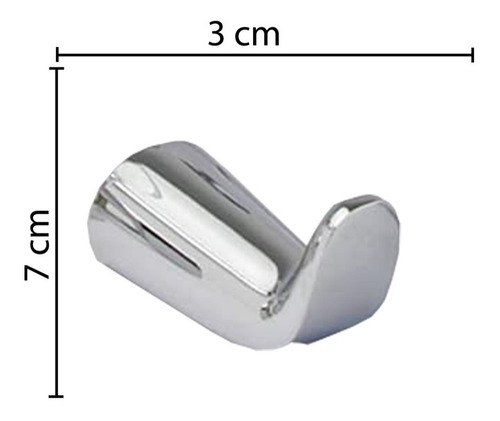 Cnx Kit De Accesorios Para Baño Con Acabado Cromados