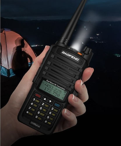 1 Jogo De Walkie Talkie Baofeng Uv-9r Plus 15w