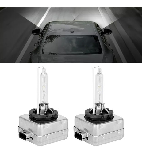 2pc D1s 12v 6000k 35w Xenon Reemplazo De Bombilla Blanca Bri
