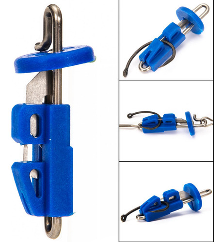 10pcs Down Solo Cebo Clips Gancho Accesorios De Pesca De