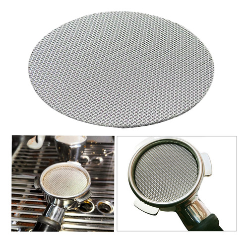 . 3 Portafiltro Sin Fondo Cesta De Filtro Espresso Puck