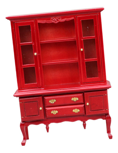Nova Gabinete En Miniatura Para Casa De Muñecas, Modelo De