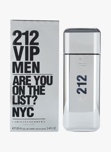 Carolina Herrera 212 Vip Edt 100 Ml / Perfumes Mp