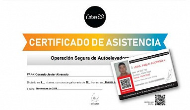 Curso Autoelevadores Reglamentario Carnet 960 Manejo Clark