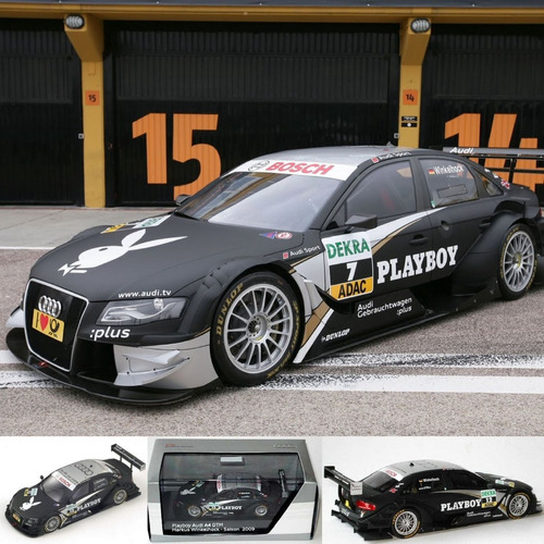 # Wwz 1/43 Audi A4 Dtm #12 Playboy (2009) Colección Hobby