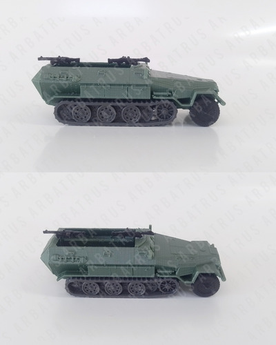 Sdkfz 251/1 Ausf A Escala 1/72 Arbatrus Verde