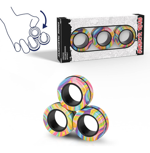 Juego De Juguetes Magnéticos Para Ansiedad, Idea Para El