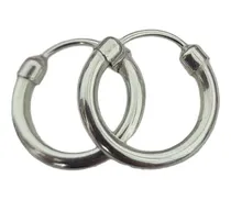 Comprar Aros Cubanos En Plata 925 Numero 1 !!!