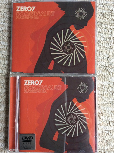 Zero 7 Feat Sia - Somersault Cd/dvd Single Uk 2004 Ambient