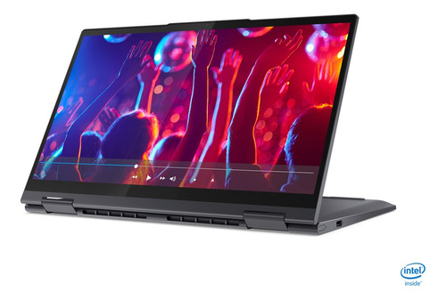 Laptop  Lenovo Yoga 14ITL5  slate gray táctil 14", Intel Core i5 1135G7  8GB de RAM 512GB SSD, Intel Iris Xe Graphics G7 80EUs 1920x1080px Windows 10 Home