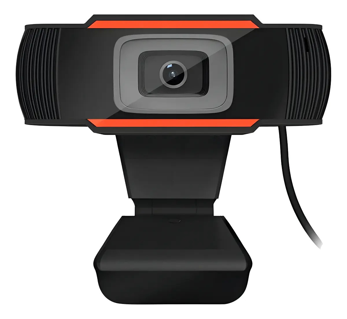 Webcam Full Hd 1080p, C/ Microfone Vídeo, Full Hd, Usb Preto
