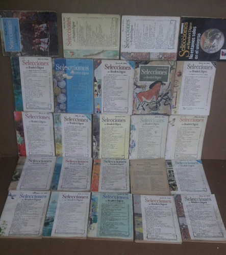 Lote De 24 Revistas Selecciones De Los Años De 1960