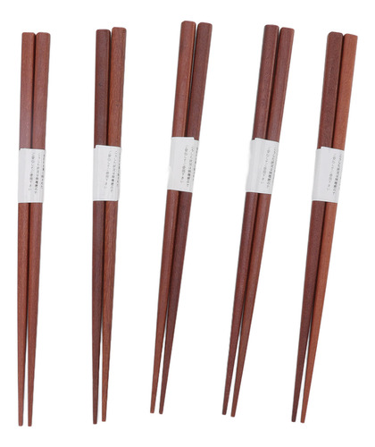 Palillos De Madera 5 Pares De Palillos Con Ranura A Prueba