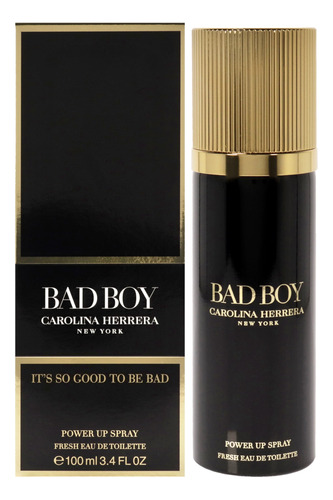 Edt 3.4 Onzas Bad Boy Power Up Por Carolina Herrera En