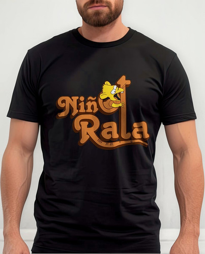 Playera Bart Simpson Rata