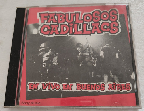 Cd Los Fabulosos Cadillacs En Vivo En Buenos Aires (1994) 