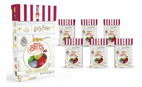 Jelly Belly Harry Potter Bertie Frijoles Pack De 6