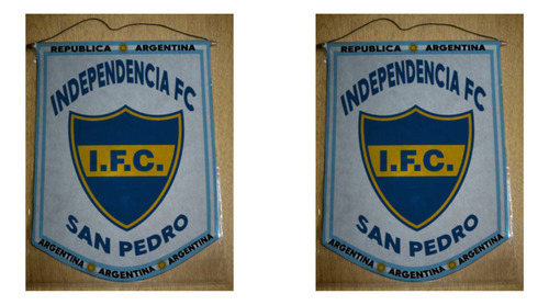 Banderin Chico 13cm Independencia Fc San Pedro