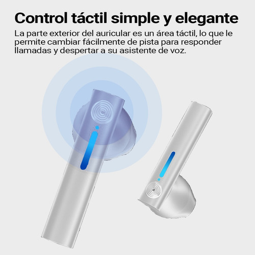 Imagen 4 de 10 de Audífonos Inalámbricos Bluetooth Touch Reductor Ruido