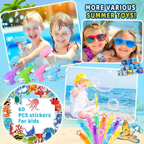Pool Party Favors Funsenly 132 Piezas De Juguetes De Verano