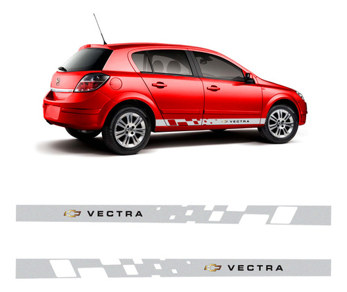 Adesivos Para Chevrolet Vectra Hatch/sedan Faixas - Genérico