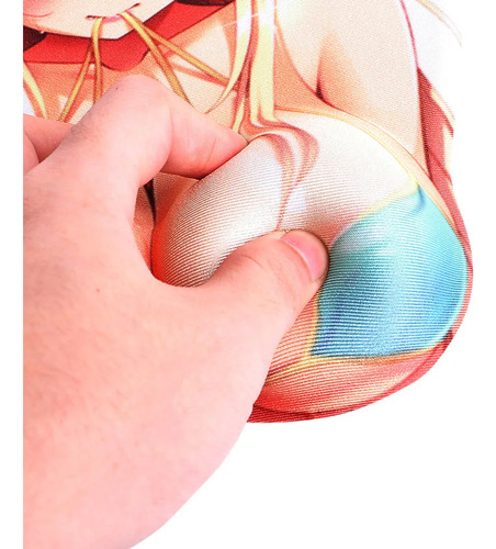 Mousepad Para Silicone De Peito De Menina De Desenhos Animad