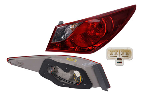 Par Calaveras Ext P/hyundai Sonata 2011 2012 2013 2014 Depo