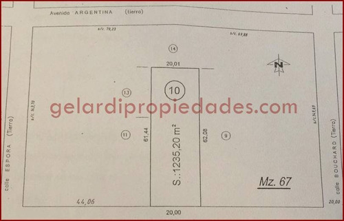 Venta Terreno Avenida Costanera Balneario Pehuen Có