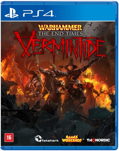 Warhammer End Times Vermintide (mídia Física) - Ps4 
