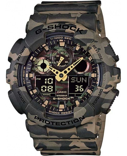 Relógio Casio Masculino G-shock Ga-100cm-5adr Nota Fiscal