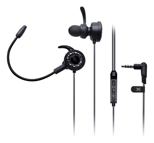 Fone De Ouvido Gamer Com Fio Para Celular Vinik Flex Preto