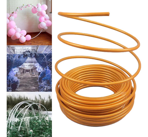 Tubo De Modelagem De Pvc Tubo De Balão Portátil Arco Ouro