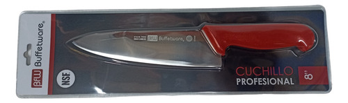 Cuchillo Chef 8pg Rojo