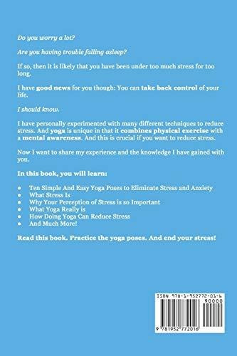 Book : Yoga Yoga For Beginners 10 Super Easy Poses To Reduc