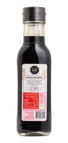 Imagen 2 de 3 de Salsa De Soya Orgánica