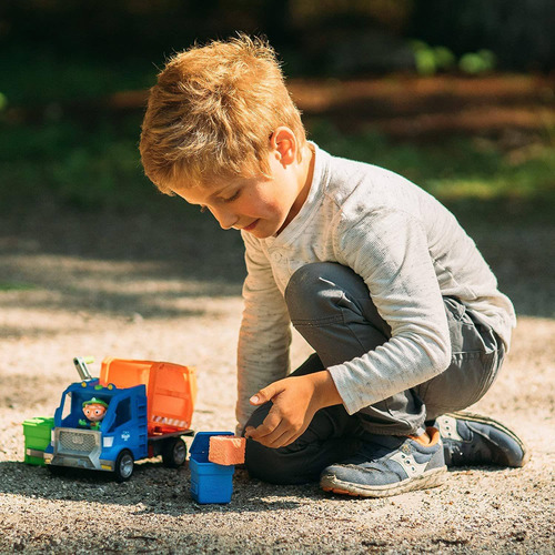Camión De Reciclaje Blippi - Incluye Figura De Juguete De Pe