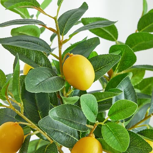 Ramas De Árbol De Limones Artificial - Tallos De Vegetación