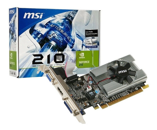 Placa De Video Msi Nvidia Geforce N210 1gb Ddr3 Pci E 2.0