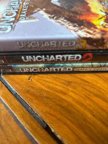 Uncharted Coleção Ps3 1 2 3 (Usado)