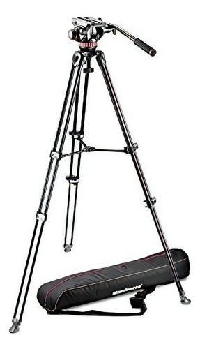 Tripié Manfrotto Mvk502am-1 70.5 A 156 Cm De Aluminio -negro Color Negro