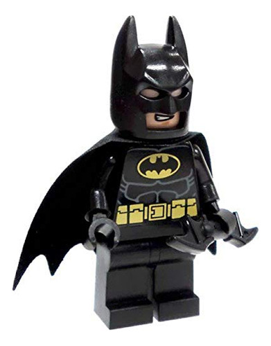 Minifigura Negra De Batman Lego Super Heroes Dc Universe